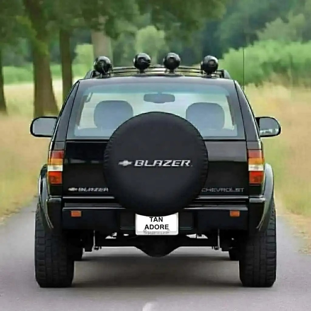 Blazer Logo Spare Wheel Tire Cover